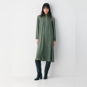 Aritzia Wilfred Gallerina Long Sleeve Dress